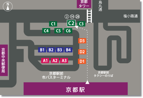 京都の紅葉は大覚寺も混雑？アクセスはバスより車がおすすめ？